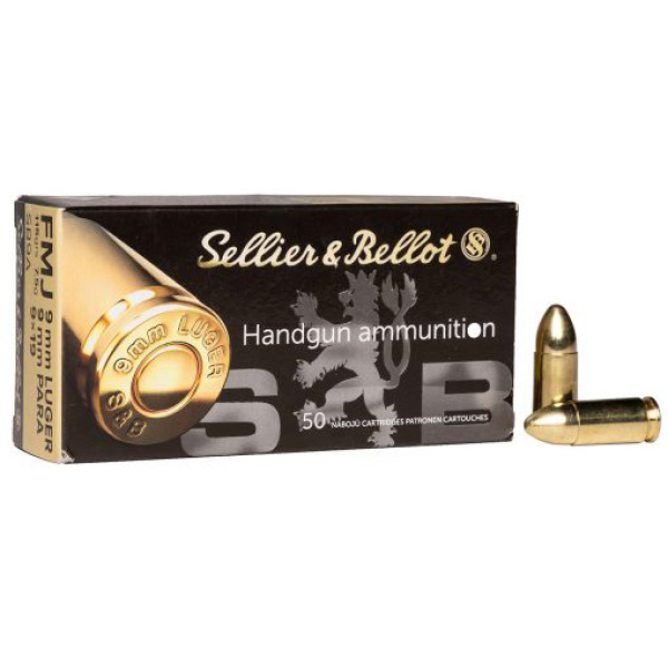 Sellier & Bellot 9mm LUGER / 115gr